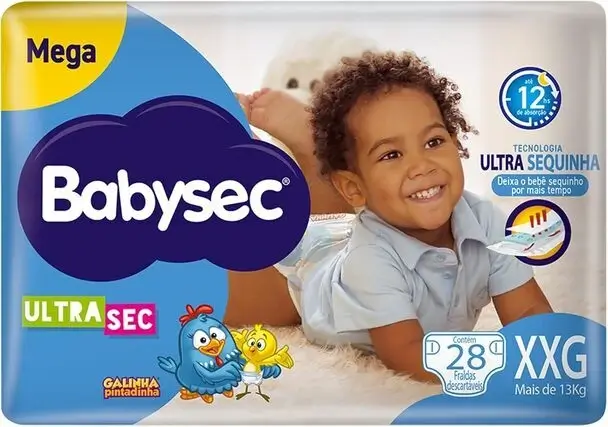 Babysec Ultrasec Galinha Pintadinha